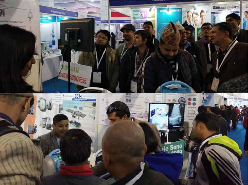 Sonostar participa con éxito en la exposición médica de Nepal