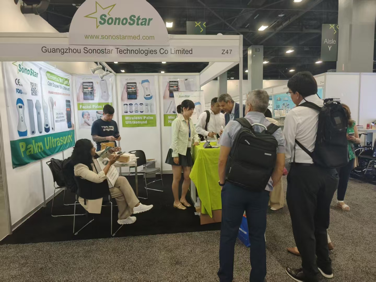 Sonostar participa con éxito en la exposición médica fime de Estados Unidos