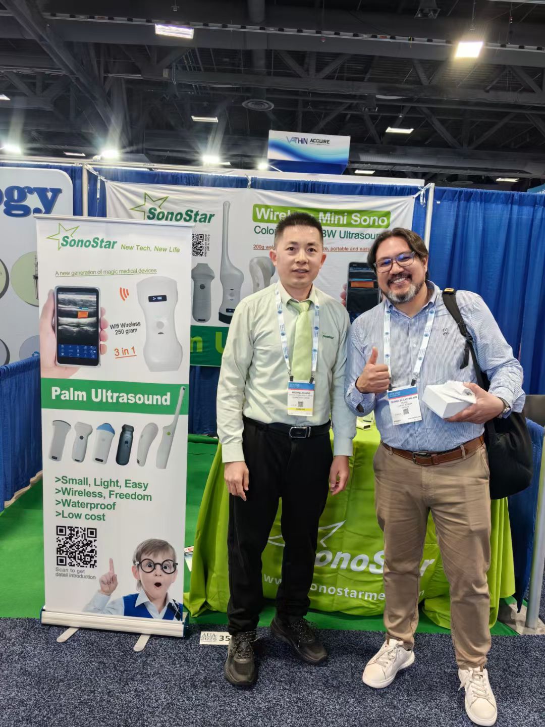 SonoStar participó con éxito en la Reunión Anual de la Asociación Urológica Americana de 2026